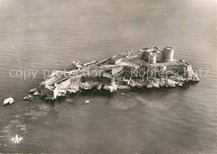Marseille Bouches-du-Rhone Le Chateau d If Vue aerienne