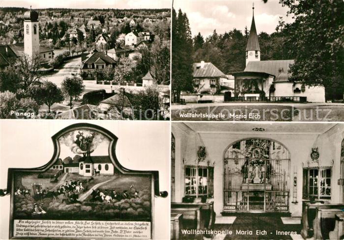 Planegg Wallfahrtskapelle Maria Eich Inneres