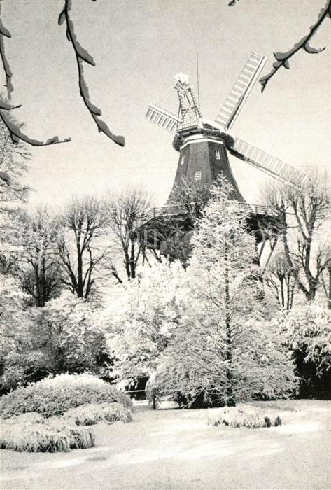 BREMEN  CITY Muehle in den Bremer Wallanlagen
