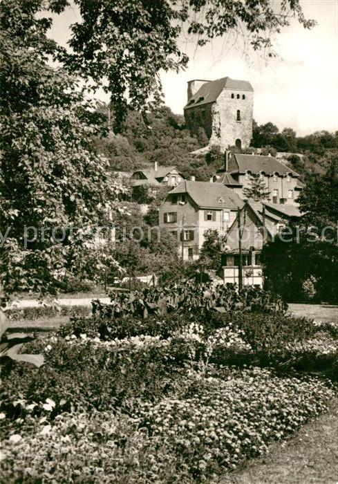 Frankenhausen Bad Blick zum Hausmannsturm