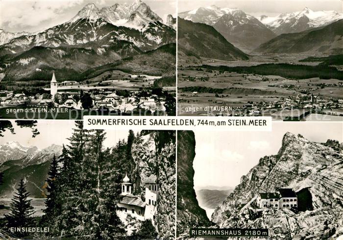 Saalfelden Steinernes Meer Panorama Tauern Einsiedelei Riemannshaus