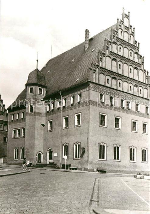 Freiberg Sachsen Stadt und Bergbaumuseum am Untermarkt