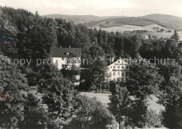 Olbernhau Erzgebirge Gaststaette Zum Baerenstein