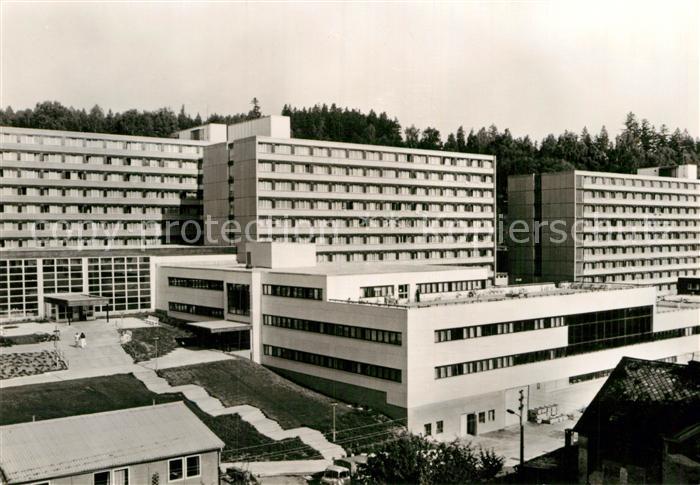 Bad Elster Therapiegebaeude und Bettenhaeuser