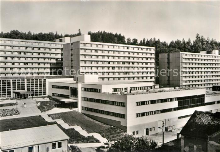 Bad Elster Therapiegebaeude und Bettenhaeuser