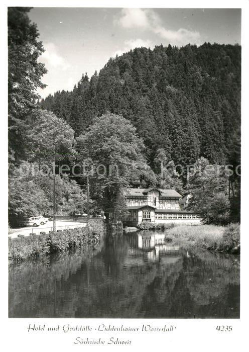 Saechsische Schweiz Hotel und Gaststaette Lichtenhainer Wasserfall