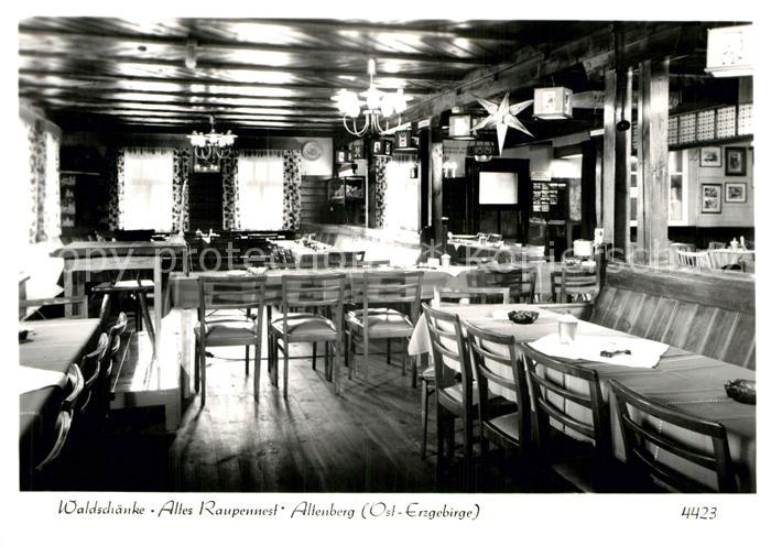 Altenberg Erzgebirge Waldschaenke Altes Raupennest