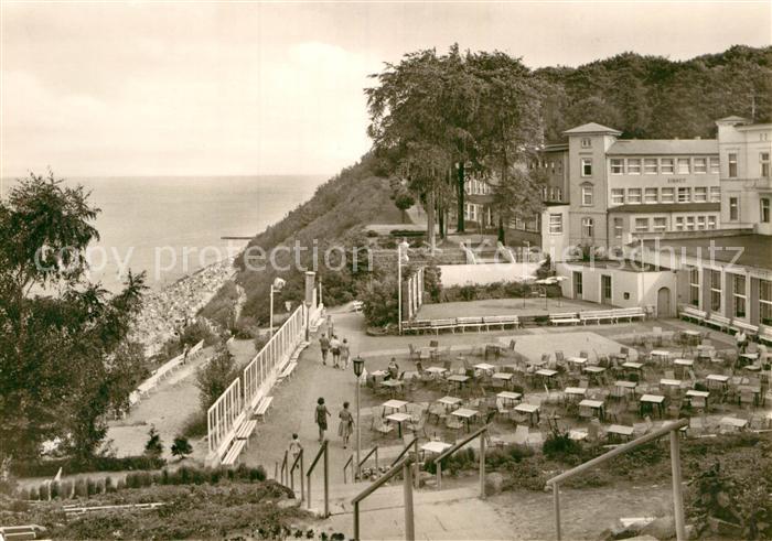 Sellin Ruegen Freilichtbuehne und Strand