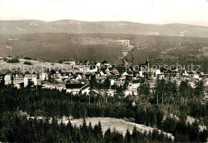 Masserberg Blick von der Rennsteigwarte