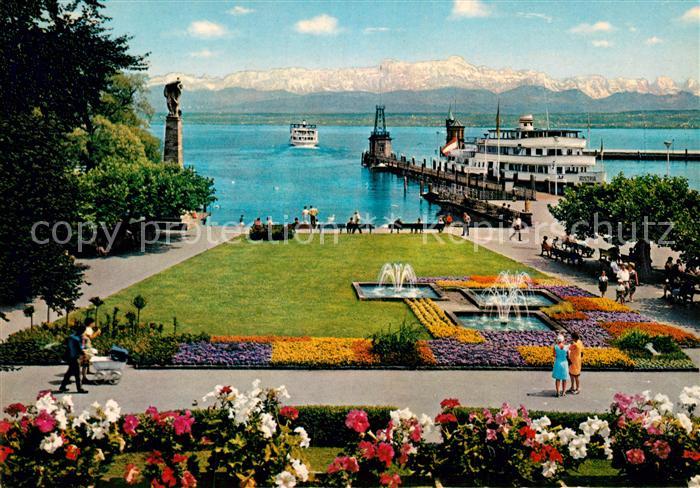 Konstanz Bodensee Autofaehre Konstanz Meersburg