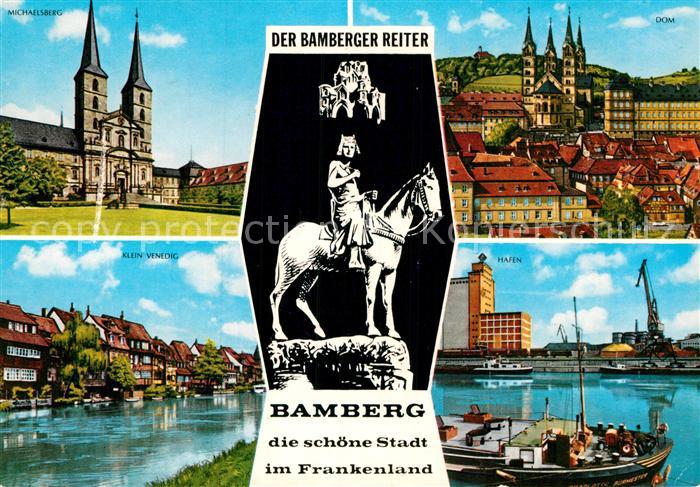 Bamberg Michaelskirche Dom Klein Venedig Hafen Bamberger Reiter