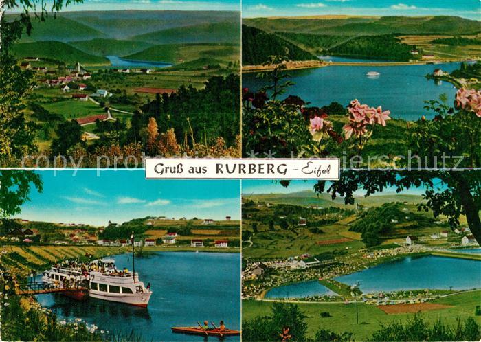Rurberg Panorama Seepartien Schiffsanlegeplatz