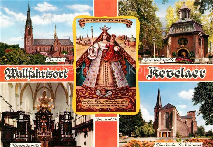Kevelaer Basilika Gnadenkapelle Kerzenkapelle Gnadenbild Pfarrkirche St Antonius