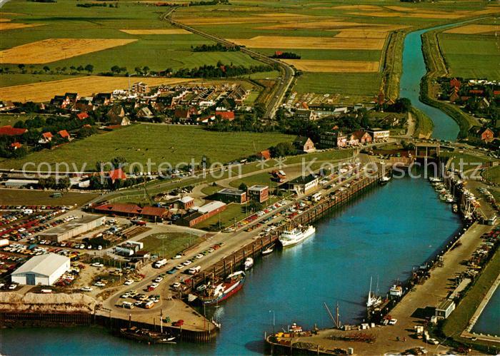 Bensersiel Fliegeraufnahme