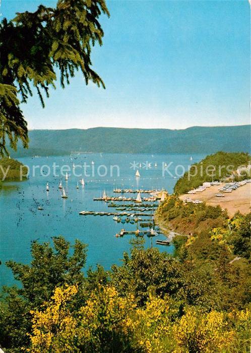 Heimbach Eifel Rursee Schwammenauel Yachthafen