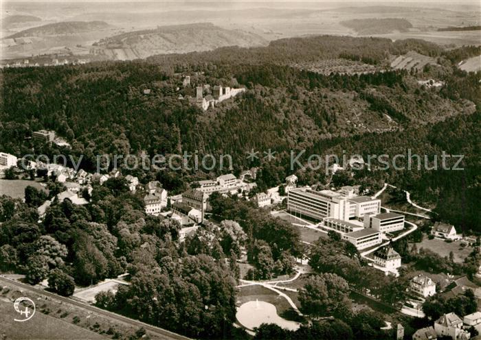 Bad Neustadt Sanatorium Fraenkische Saale Fliegeraufnahme