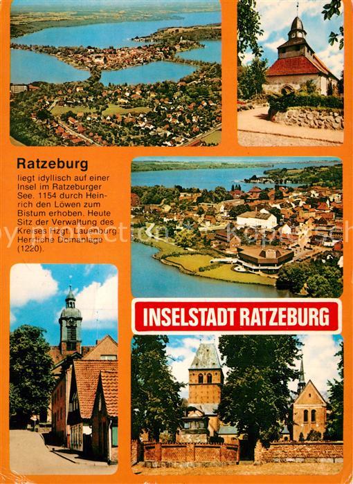Ratzeburg Fliegeraufnahme Kirchen Panorama