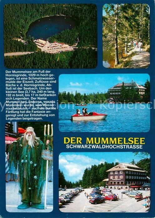 Mummelsee Total Uferweg Neptun Seeblick Parklatz