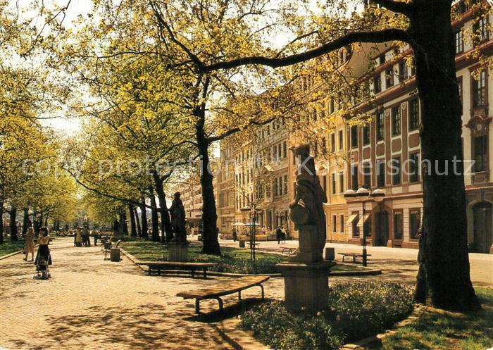 DRESDEN Elbe Strasse der Befreiung