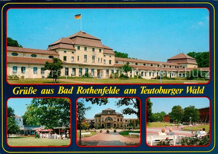 Bad Rothenfelde Sanatorium Kurpark Kurhaus Gradierwerk