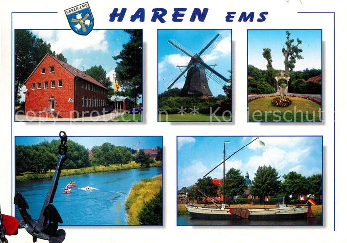 Haren Ems Gaststaette Muehl Park Emspartie Schiff
