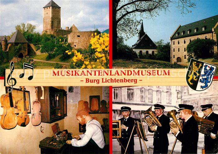 Thallichtenberg Musikantenlandmuseum Burg Lichtenberg Zehentscheune Blaskapelle