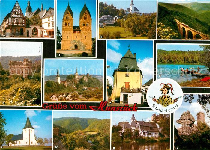 Hunsrueck Markt Balduinseck Hunsrueckdom Tuerme Simmern Argenthal Waldsee Nunkir
