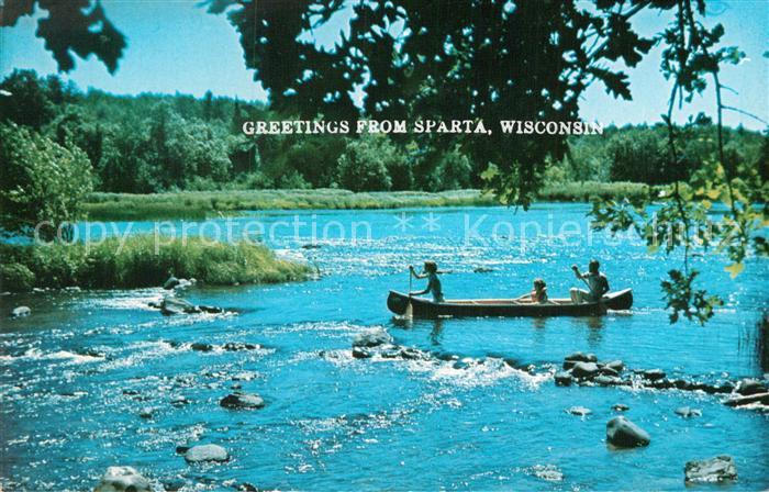 Sparta Wisconsin Kanufahrt