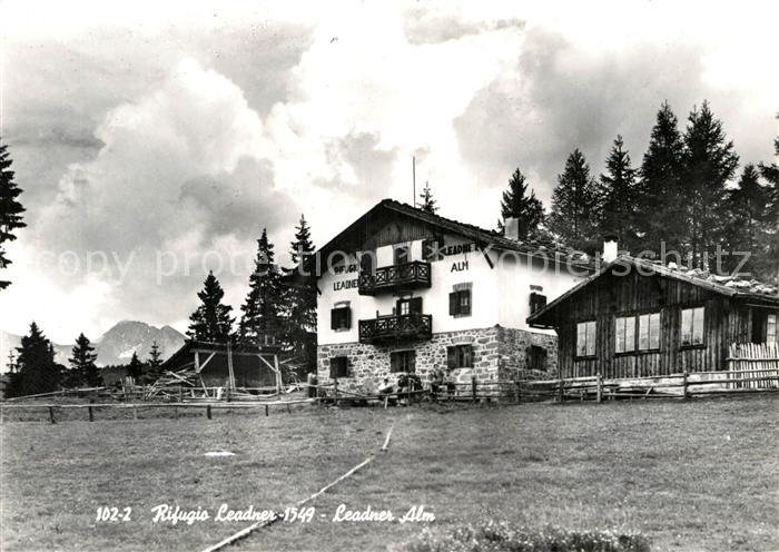 Voeran Verano Rifugio Leadner Leadner Alm