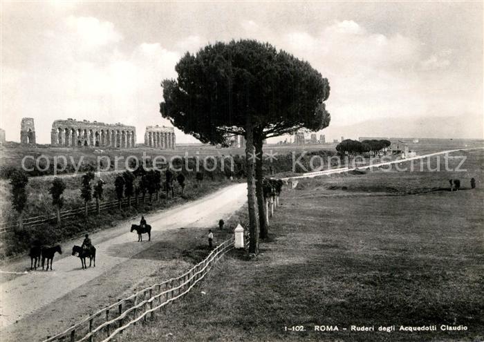 Roma Rom Ruderi Acquedotti Claudio