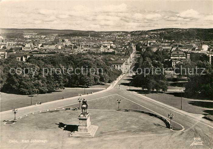 Oslo Norwegen Karl Johansgt
