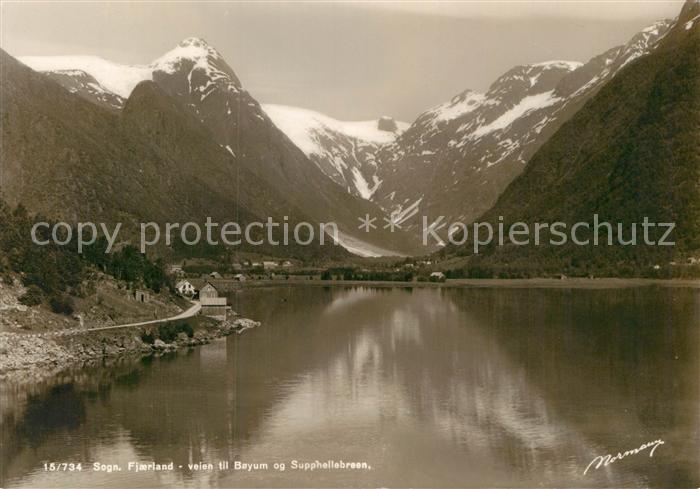 Fjaerland Boyum og Supphellebreen