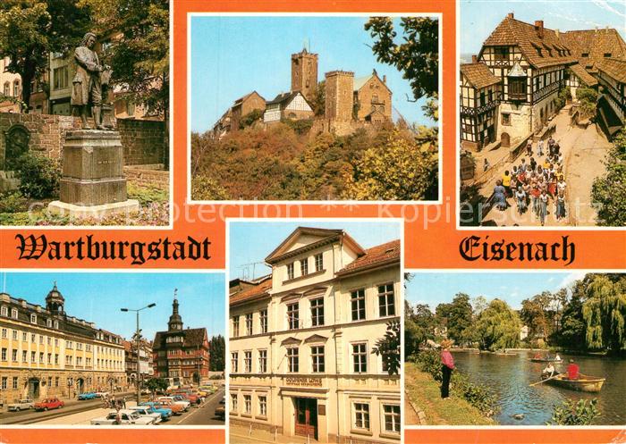 Eisenach Thueringen Bachdenkmal Wartburg Vogtei Nuernberger Erker Rathaus