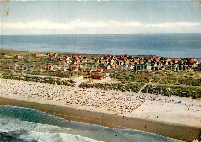 Juist Nordseebad Fliegeraufnahme