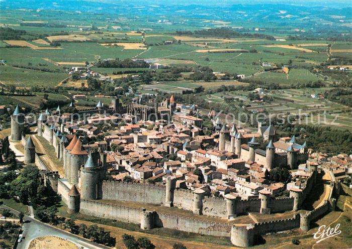 Carcassonne Vue aerienne