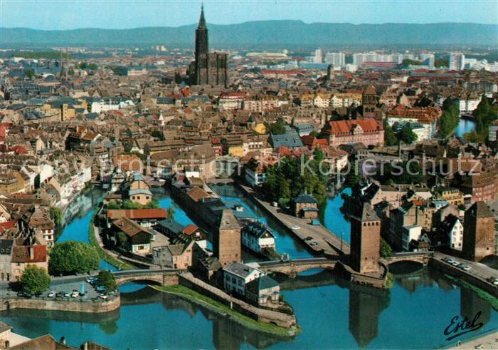 Strasbourg Alsace Vue aerienne
