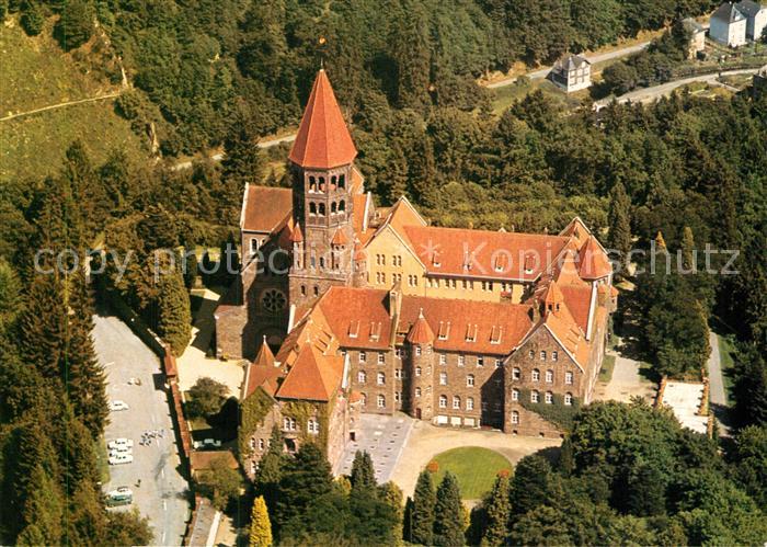 Clervaux Abbaye St. Maurice St. Maur Vue aerienne