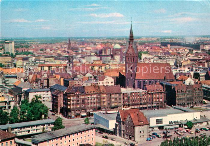 HANNOVER  CITY Rathausturm Marktkirche