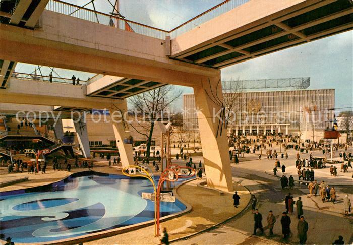 Bruxelles Bruessel Exposition Universelle Rond-Point des Nations
