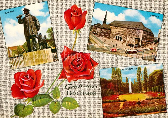 Bochum Kuhhirte Rathaus Rosengarten