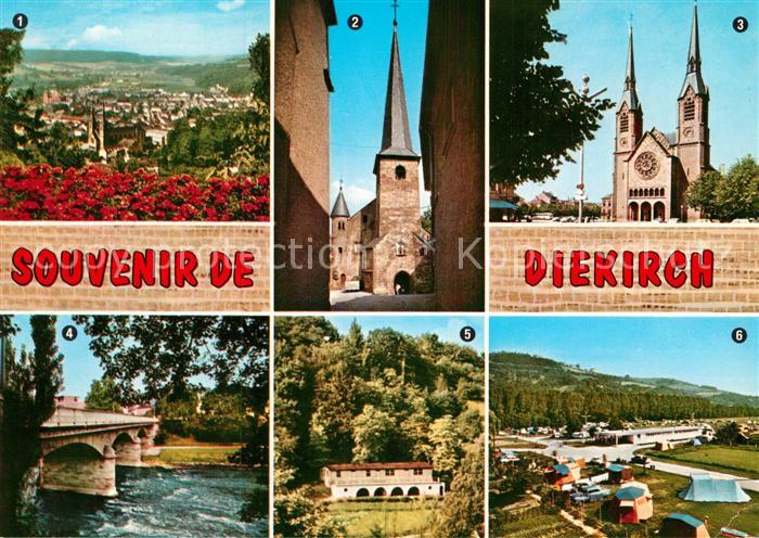 Diekirch Eglise St. Laurent Auberge de Jeunesse Camping