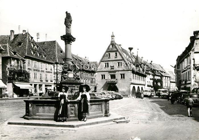 Obernai Bas Rhin Fontaine Ste Odile Exposition Artisanale Fers Quincaillerie Cha