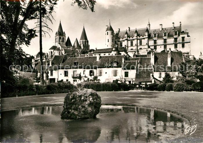 Loches Indre et Loire Chateau Eglise Saint-Ours