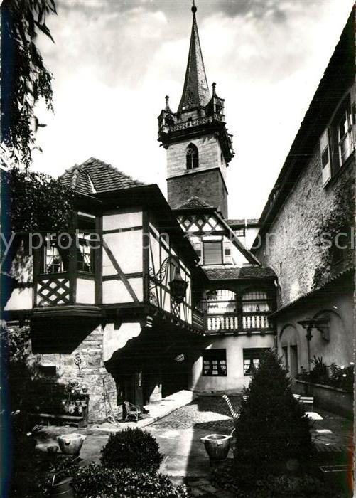 Obernai Bas Rhin Cour Schmutz