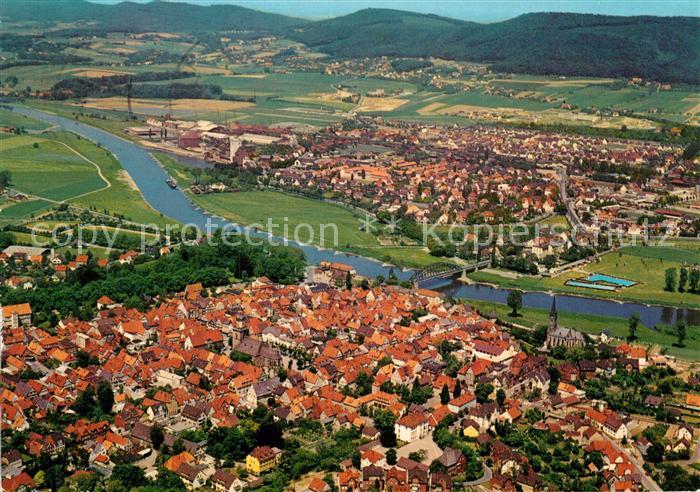 Rinteln Fliegeraufnahme