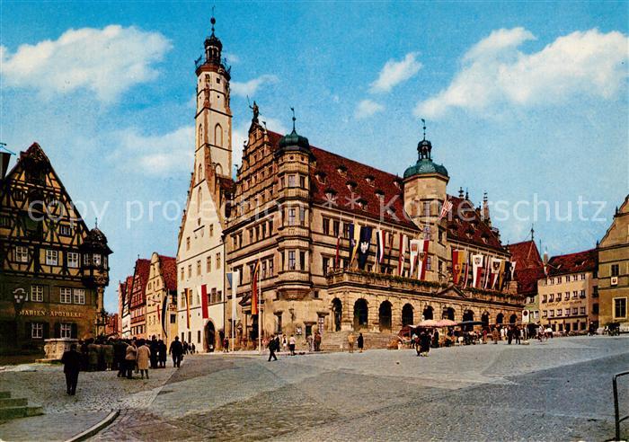 Rothenburg Tauber Renaissance-Rathaus