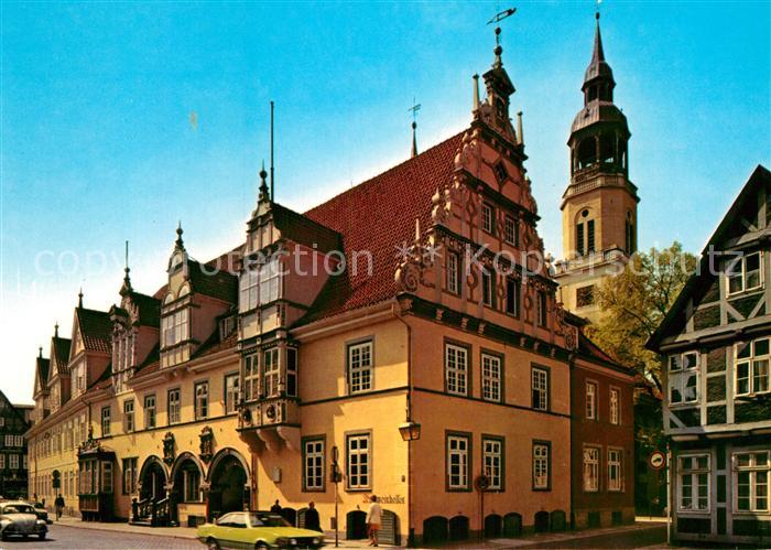 Celle Niedersachsen Rathaus Stadtkirche