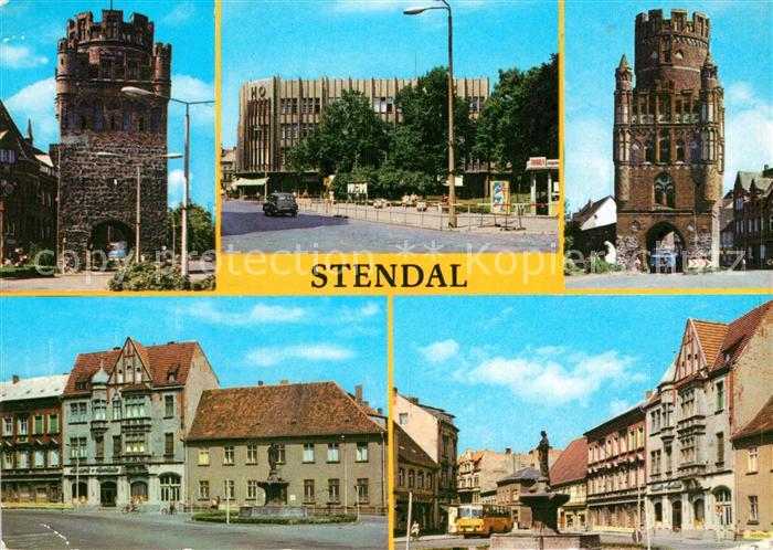 Stendal Tangermuender Tor Breite Strasse Sperlingsberg