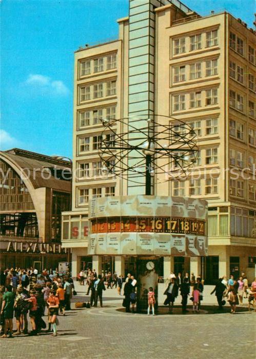 BERLIN  CITY Urania-Weltzeituhr Bahnhof Alexanderplatz