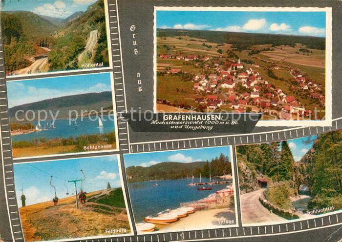 Grafenhausen Schwarzwald Hoellental Schluechtsee Feldberg Titisee Schluechttal